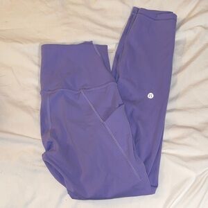 Lululemon Purple Align High-Rise Leggings